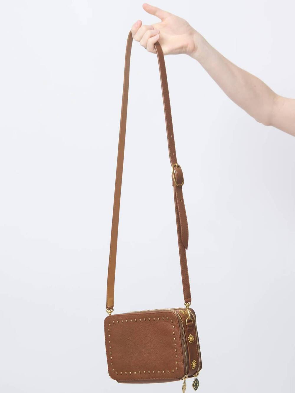 NEW CALLEEN CORDERO women's tilda mini messenger bag in miel